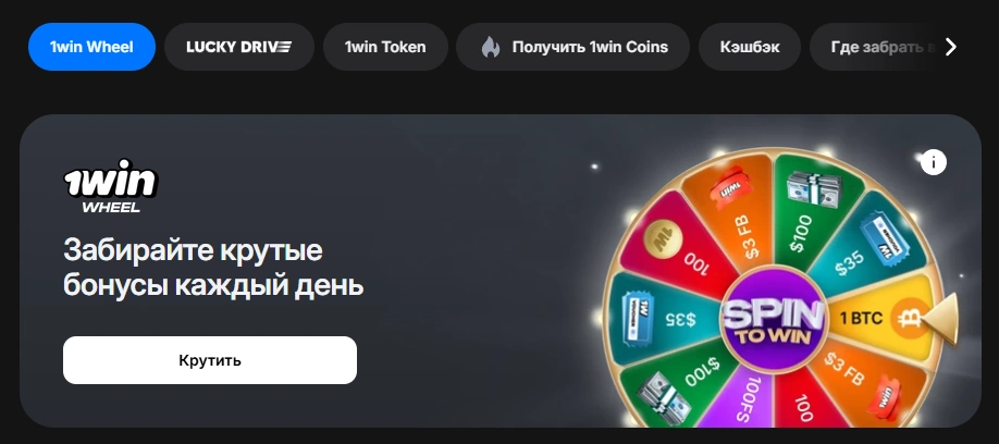 Множество акций, доступных на 1 вин